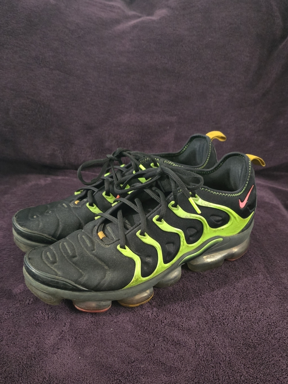 Nike VaporMax Plus Neon Green Shoes